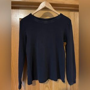 Central Park Weat Black long sleeve shirt sz Large